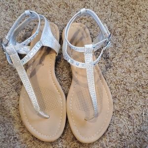 Sparkly sandals